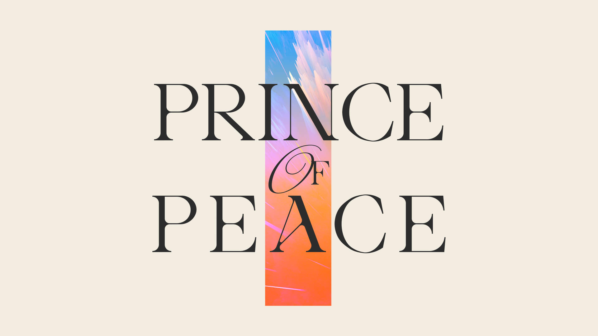 Frieden finden in unsicheren Zeiten - Prince of Peace