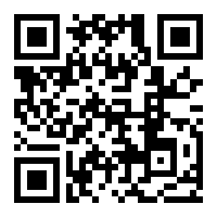 QR-Code mit schwarzem Muster auf weißem Hintergrund.